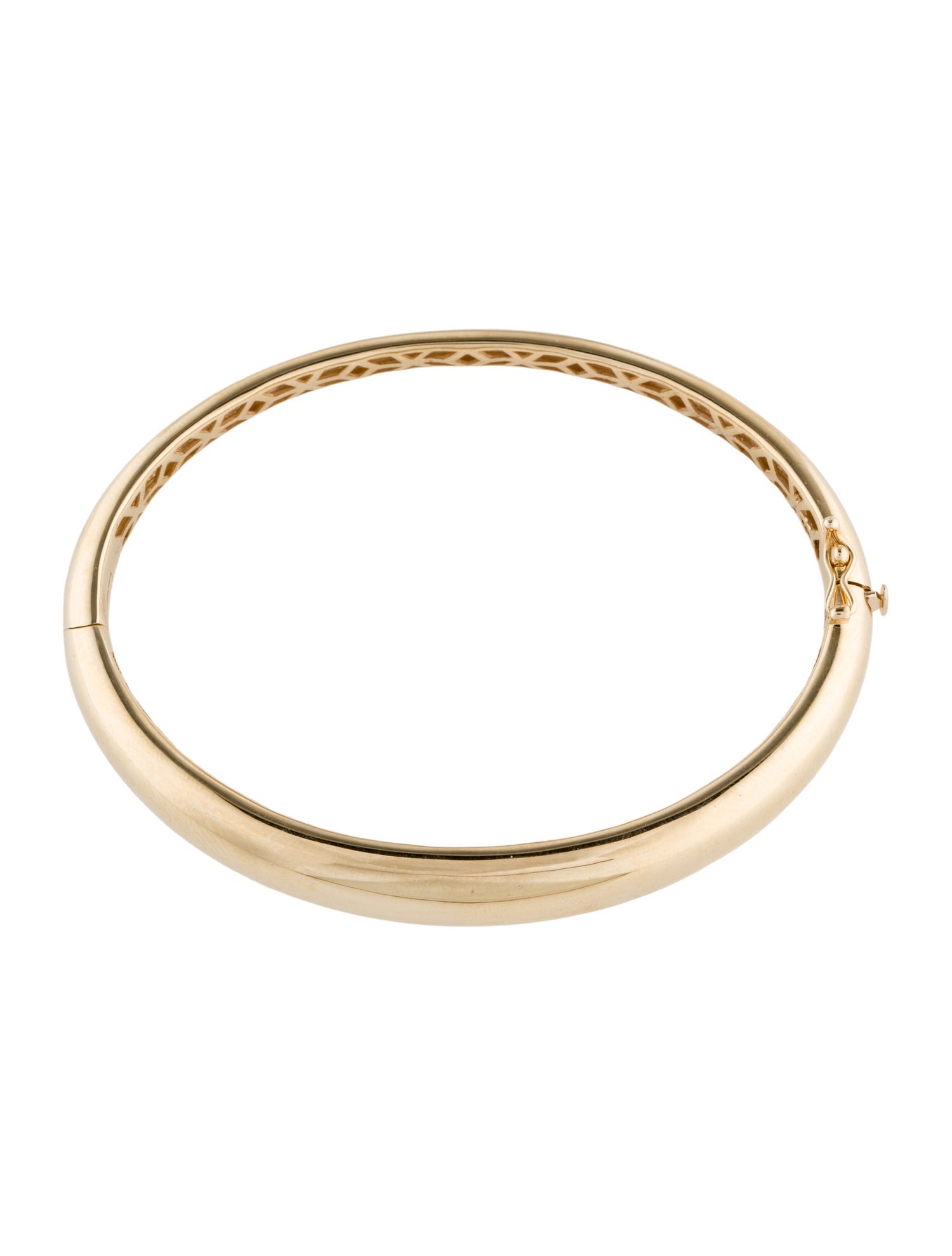 Gabriel & Co. 14K Domed Bangle Bracelet